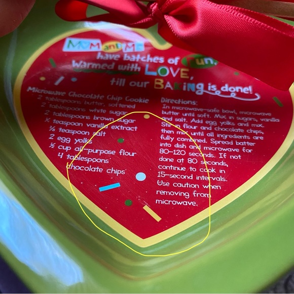 Mom and Me Heart Cookie Dish Gift Microwave Dessert Abbey Press Mommy - Picture 8 of 10